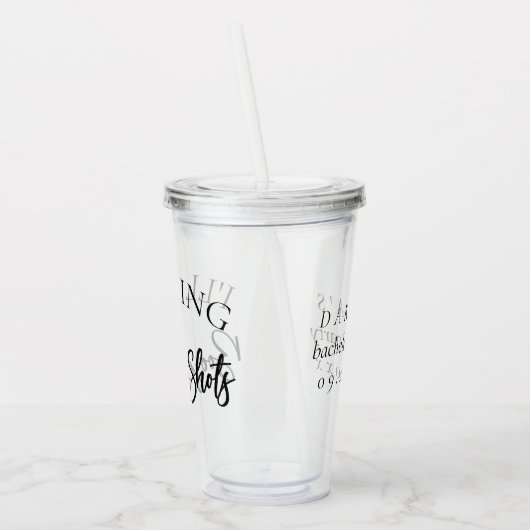 Bringen Sie die Stiefel an. | Party von Scheidunge Acryltrinkbecher (Links)