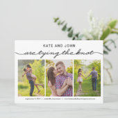 Bringen Sie die zweifelsfrei EDITABLE FARBE-Save t Save The Date (Stehend Vorderseite)