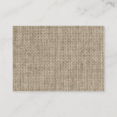 Bringen Sie ein Babyduschengehäuse mit einem Vorhä Visitenkarte (Rückseite)