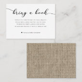 Bringen Sie ein Babyduschengehäuse mit einem Vorhä Visitenkarte (Vorne/Hinten)