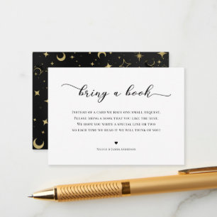 Bringen Sie ein Buch Baby Dusche Enclosure Celesti Begleitkarte