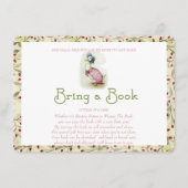 Bringen Sie ein Buch, Beatrix Potter, Rote Blume, Begleitkarte (Vorderseite)