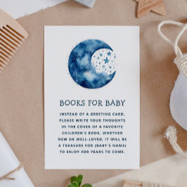 Bringen Sie ein Buch für Babywünsche mit. Blaumond Begleitkarte