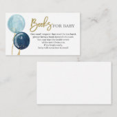 Bringen Sie ein Buch für einen kleinen Jungen Begleitkarte (Vorne/Hinten)