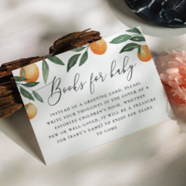 Bringen Sie ein Buch für Ihre Babyanfrage mit. Aqu Begleitkarte