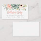 Bringen Sie ein Buch mit Erfolg Begleitkarte (Vorne/Hinten)