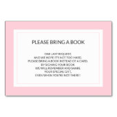 Bringen Sie ein Buch mit - Rosa White Girl Duschka Tischnummer (Vorderseite)