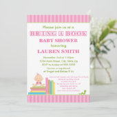 Bringen Sie eine Babydusche mit 12x18-Card Einladung (Stehend Vorderseite)