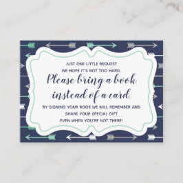 Bringen Sie eine Book Insert Card mit