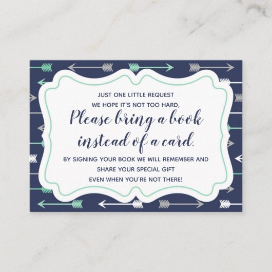 Bringen Sie eine Book Insert Card mit (Vorderseite)