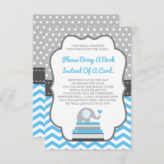 Bringen Sie eine Buchkarte, eine elegante, EDITABL Begleitkarte (Vorne/Hinten)