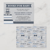 Bringen Sie eine Buchkarte, einen kleinen Mann, ei Begleitkarte (Vorne/Hinten)