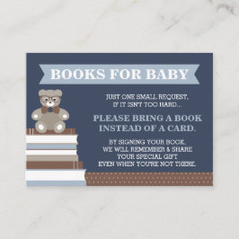 Bringen Sie eine Buchkarte, einen kleinen Mann, ei Begleitkarte