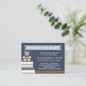 Bringen Sie eine Buchkarte, einen kleinen Mann, ei Begleitkarte (Stehend Vorderseite)