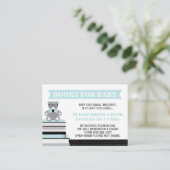 Bringen Sie eine Buchkarte, einen kleinen Mann, ei Begleitkarte (Stehend Vorderseite)