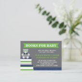 Bringen Sie eine Buchkarte, einen kleinen Mann, ei Begleitkarte (Stehend Vorderseite)