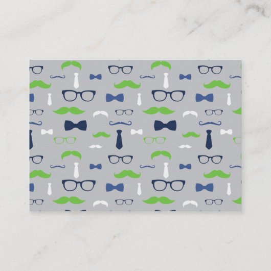 Bringen Sie eine Buchkarte, einen kleinen Mann, ei Begleitkarte (Rückseite)