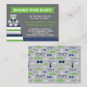 Bringen Sie eine Buchkarte, einen kleinen Mann, ei Begleitkarte (Vorne/Hinten)