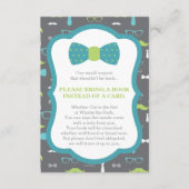 Bringen Sie eine Buchkarte, einen kleinen Mann, ei Begleitkarte (Vorderseite)