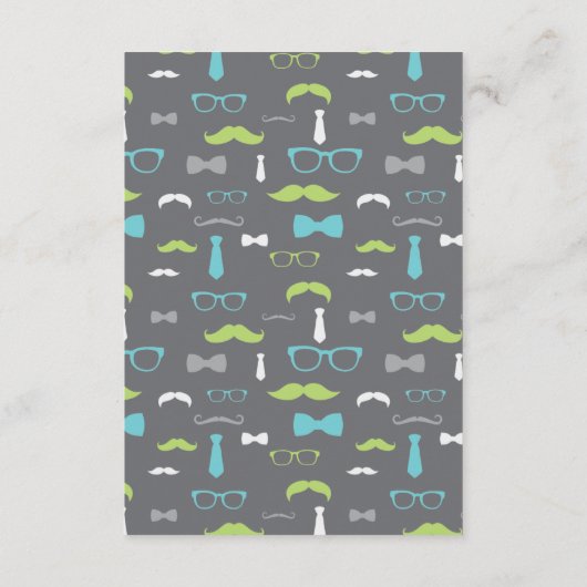 Bringen Sie eine Buchkarte, einen kleinen Mann, ei Begleitkarte (Rückseite)