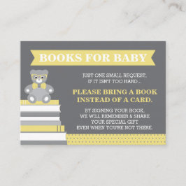 Bringen Sie eine Buchkarte, einen kleinen Mann, ei Begleitkarte