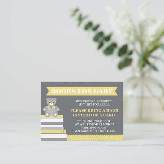 Bringen Sie eine Buchkarte, einen kleinen Mann, ei Begleitkarte (Stehend Vorderseite)