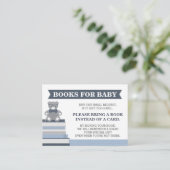 Bringen Sie eine Buchkarte, einen kleinen Mann, ei Begleitkarte (Stehend Vorderseite)