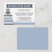 Bringen Sie eine Buchkarte, einen kleinen Mann, ei Begleitkarte (Vorne/Hinten)