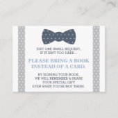 Bringen Sie eine Buchkarte, einen kleinen Mann, ei Begleitkarte (Vorderseite)