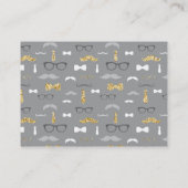 Bringen Sie eine Buchkarte, einen kleinen Mann, ei Begleitkarte (Rückseite)