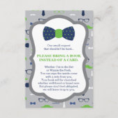 Bringen Sie eine Buchkarte, einen kleinen Mann, ei Begleitkarte (Vorderseite)