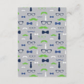 Bringen Sie eine Buchkarte, einen kleinen Mann, ei Begleitkarte (Rückseite)