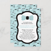 Bringen Sie eine Buchkarte, einen kleinen Mann, ei Begleitkarte (Vorne/Hinten)