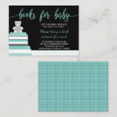 Bringen Sie eine Buchkarte, einen Teddybär, Bücher Begleitkarte (Vorne/Hinten)