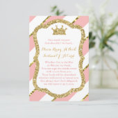 Bringen Sie eine Buchkarte, kleine Prinzessin, Imi Begleitkarte (Stehend Vorderseite)