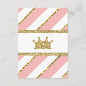 Bringen Sie eine Buchkarte, kleine Prinzessin, Imi Begleitkarte (Rückseite)