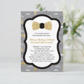 Bringen Sie eine Buchkarte, Kleiner Mann, Imitat G Begleitkarte (Stehend Vorderseite)