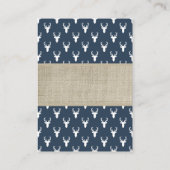 Bringen Sie eine Buchkarte mit, Waldhirsche, Babyd Begleitkarte (Rückseite)