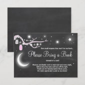 Bringen Sie eine Buchkarte zum Mond und zurück Bab Begleitkarte (Vorne/Hinten)