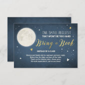 Bringen Sie eine Buchkarte zum Mond und zurück Bab Begleitkarte (Vorne/Hinten)