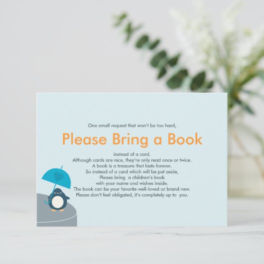 Bringen Sie eine Niedliche Penguin Blue Insert Car (Stehend Vorderseite)