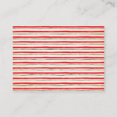 Bringen Sie eine OM-Feuerwehrduschkarte mit. Platzkarte (Rückseite)