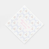 Bringen Sie eine Puppe Geburtstag Preppy Grandmill Serviette (Ecke)
