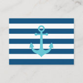 Bringen Sie eine Reservekarte mit, Ahoy, Kosmetik, Begleitkarte (Rückseite)