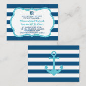 Bringen Sie eine Reservekarte mit, Ahoy, Kosmetik, Begleitkarte (Vorne/Hinten)