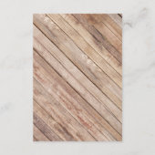 Bringen Sie eine Reservekarte mit, Ahoy, Kosmetik, Begleitkarte (Rückseite)