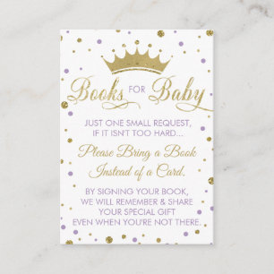 Bringen Sie eine Reservekarte mit, Princess, Babyd Begleitkarte