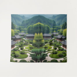 "Bringen Sie eine ruhige Zuhause - Die traditionel Wandteppich