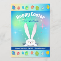 Bringen Sie einen Korb für die Kinder, um zu Oster