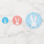 Bringen Sie einen Korb für die Kinder, um zu Oster Konfetti (Rückseiten)